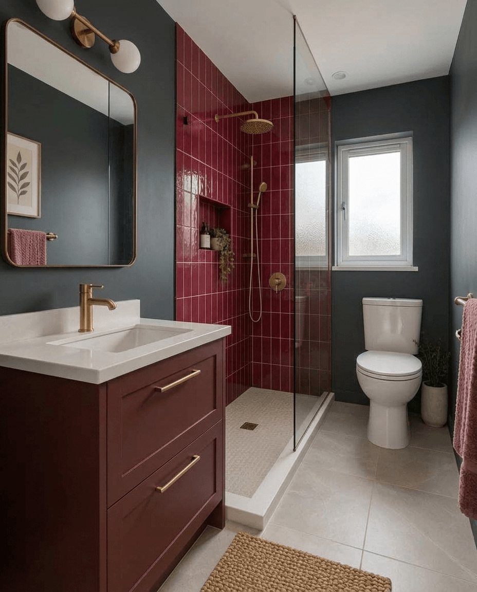 Bathroom interior in no_style style — photo by GenRoom AI
