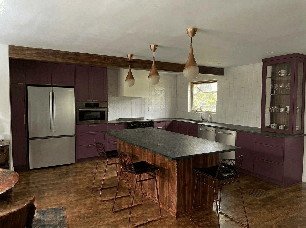 Kitchen interior in no_style style — photo by GenRoom AI