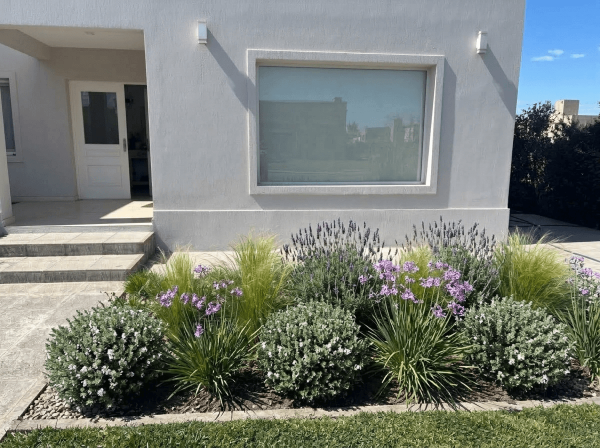 Yard design in no_style style — photo by GenRoom AI