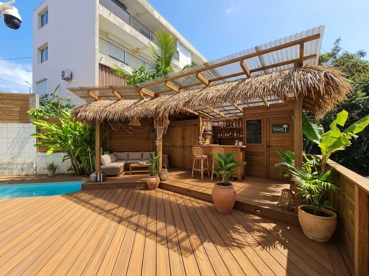 Yard design in no_style style — photo by GenRoom AI