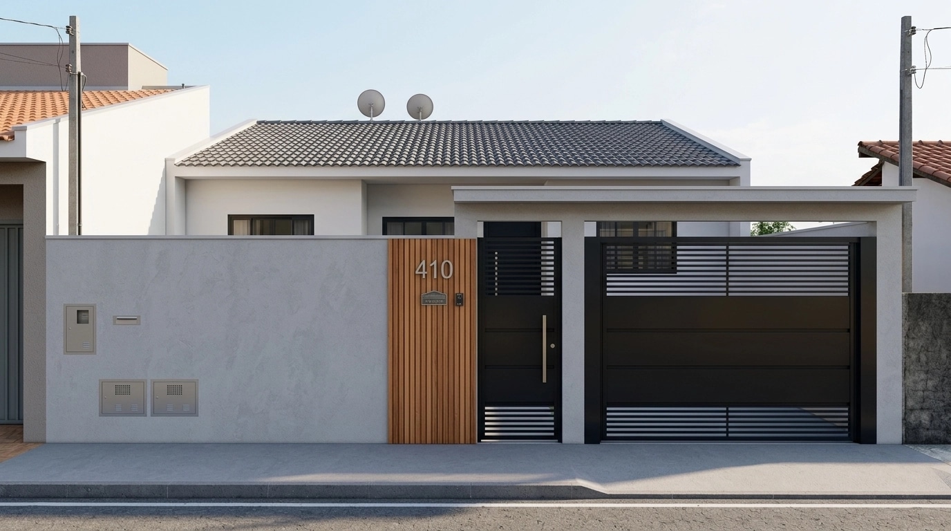 Contemporary Facade Facade design — facade photo by GenRoom AI