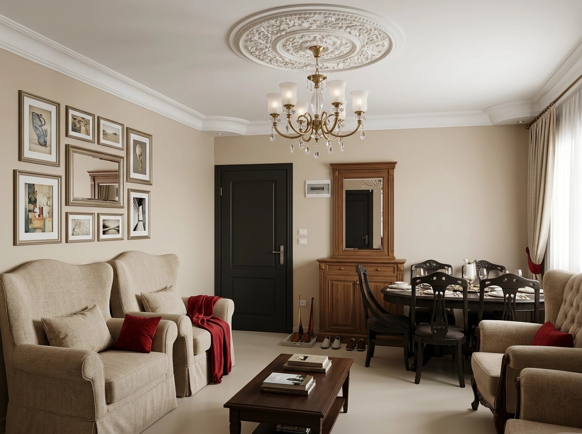 Interior design in Transitional style — balcony by GenRoom AI