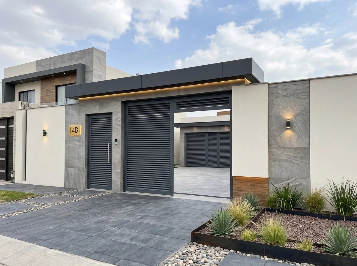Facade design in Contemporary Facade style — Facade by GenRoom AI