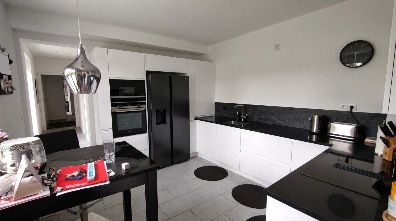 Kitchen interior in no_style style — photo by GenRoom AI