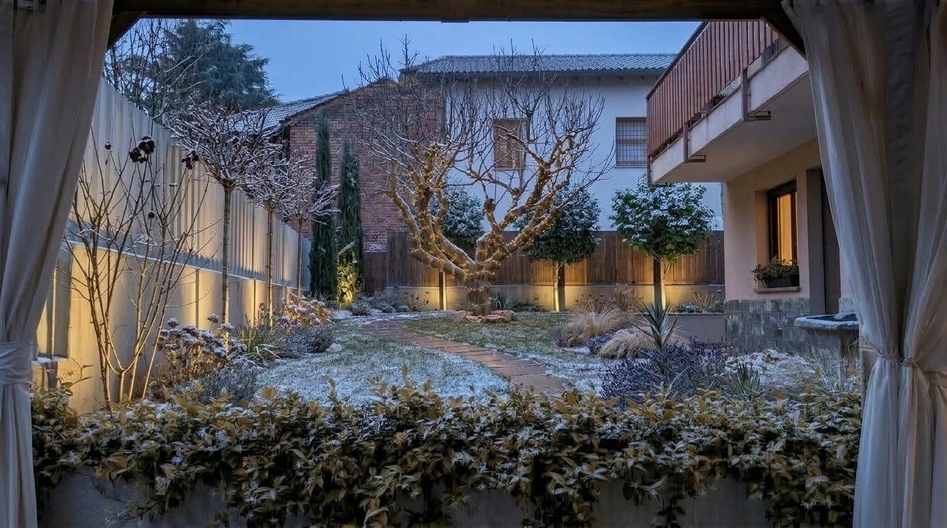 Yard design in no_style style — photo by GenRoom AI