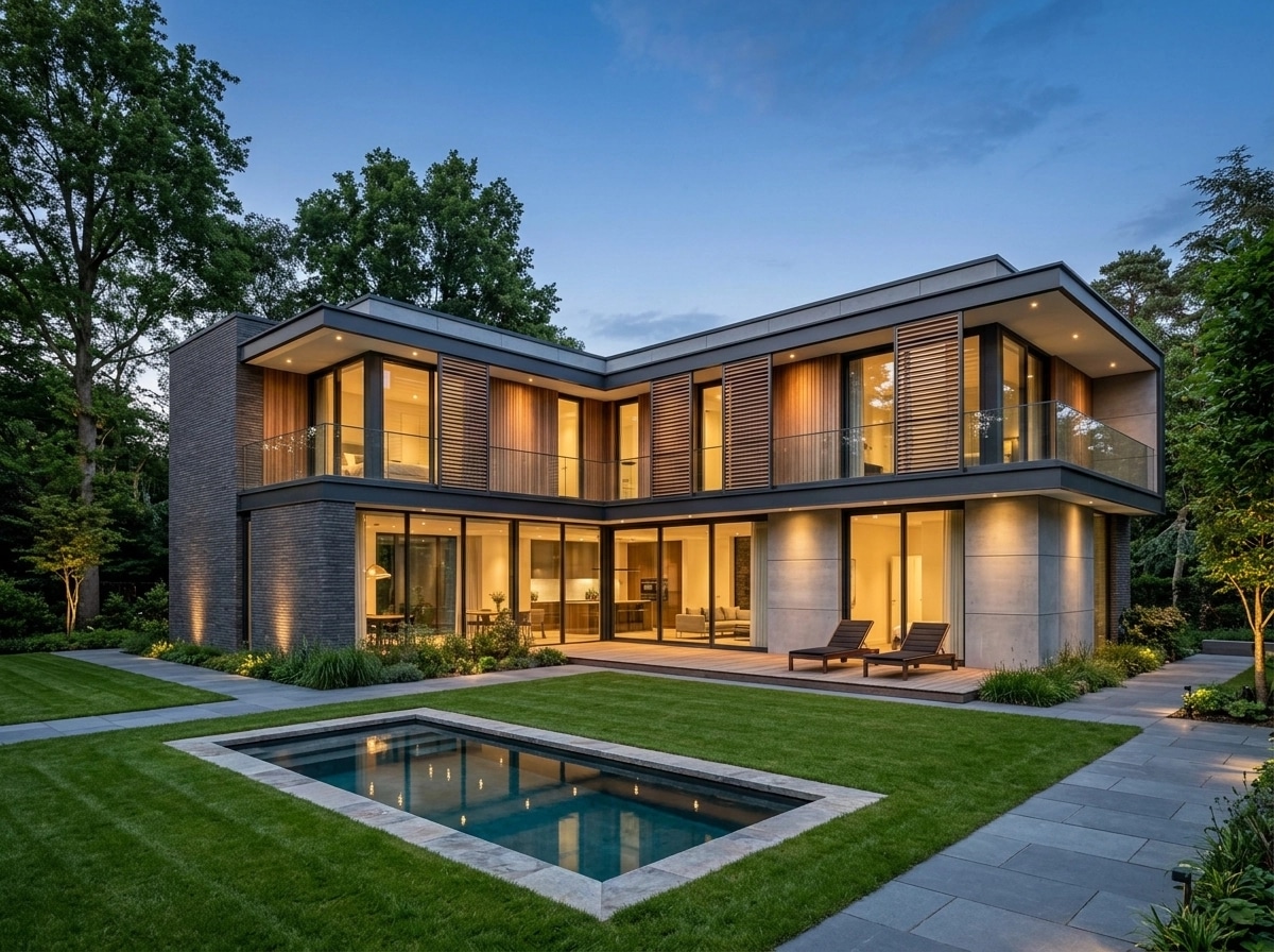 Contemporary Facade Facade design — facade photo by GenRoom AI
