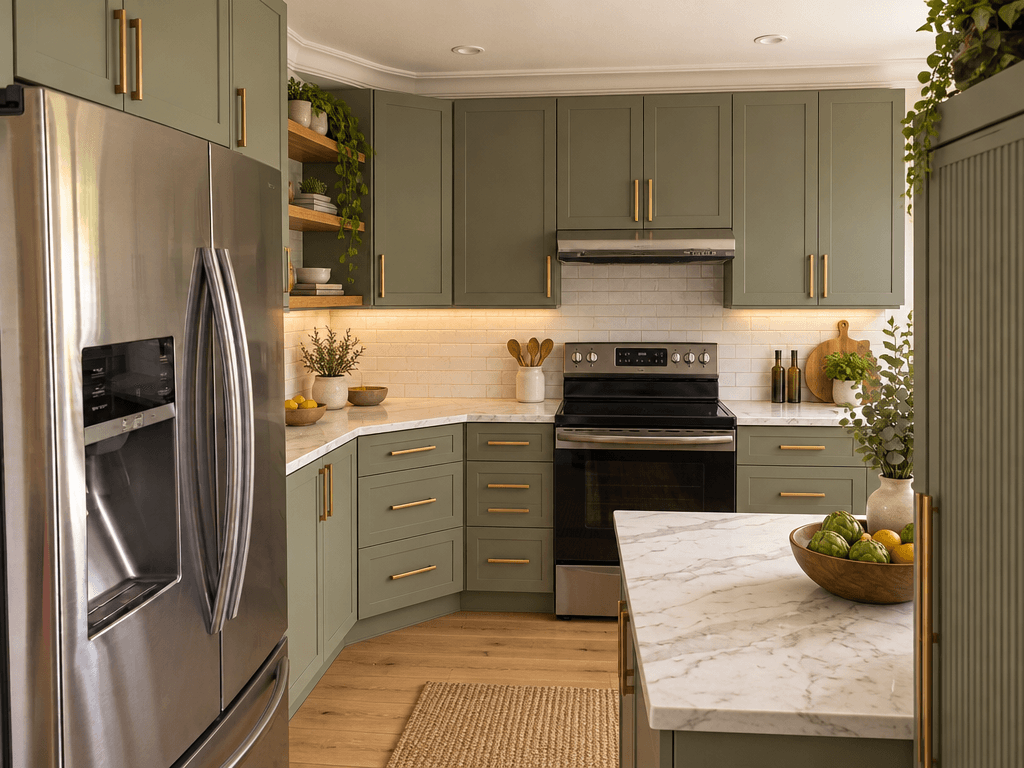 Kitchen interior in no_style style — photo by GenRoom AI