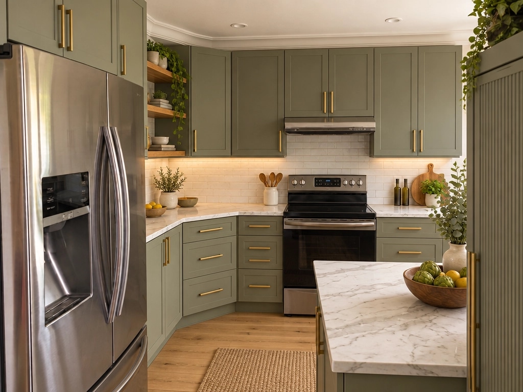 Kitchen interior in no_style style — photo by GenRoom AI