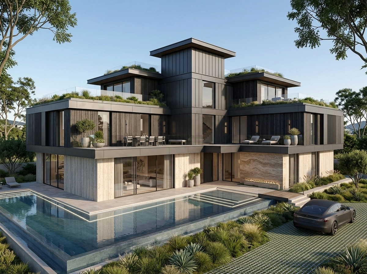 Minimalist Facade Facade design — facade photo by GenRoom AI