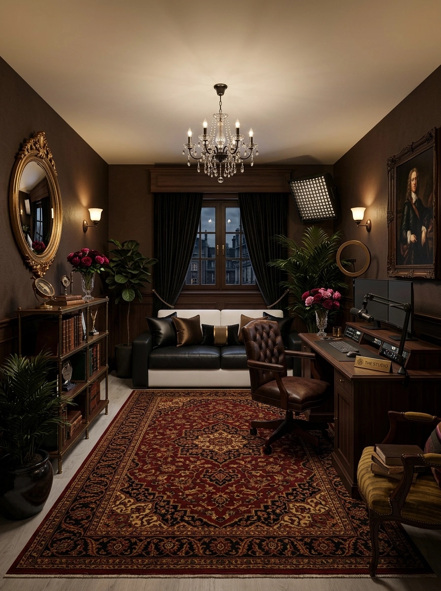 British Bedroom design — interior photo by GenRoom AI