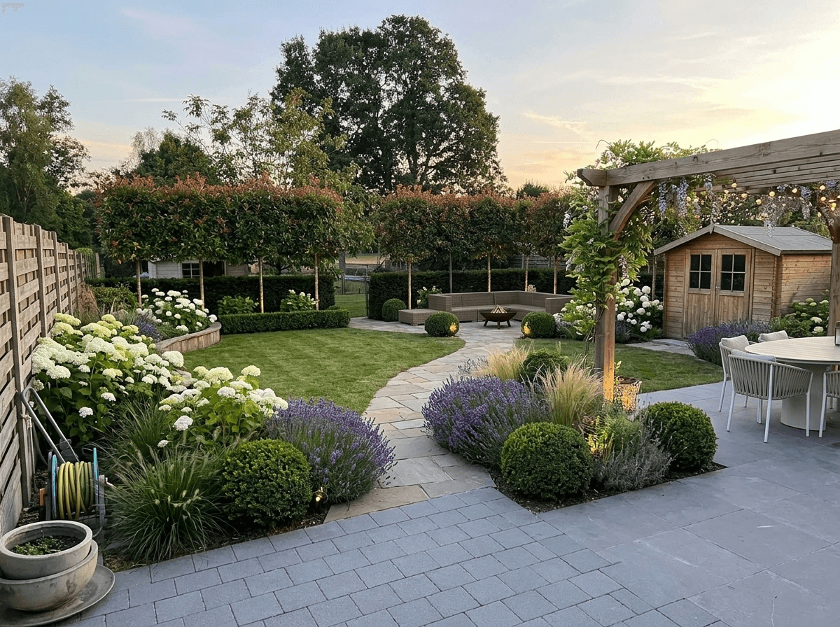 Yard design in no_style style — photo by GenRoom AI