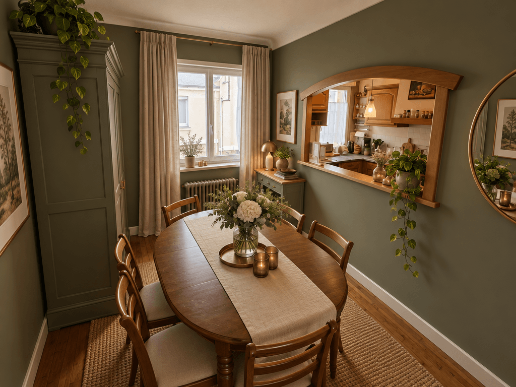Interior design in Contemporary style — dining_room by GenRoom AI