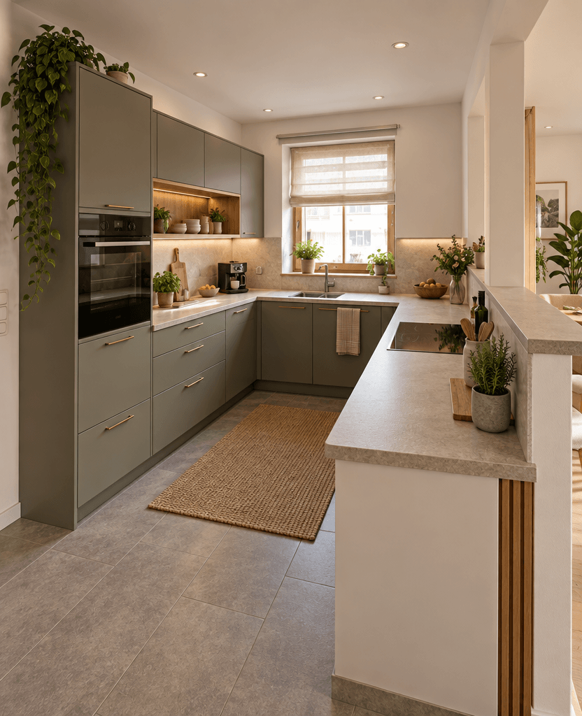 Kitchen interior in no_style style — photo by GenRoom AI
