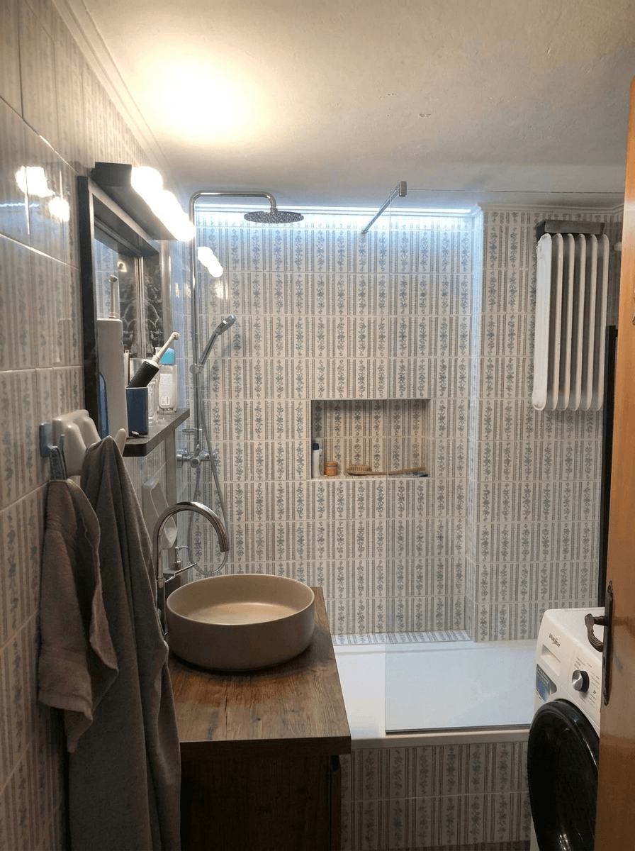 Bathroom interior in no_style style — photo by GenRoom AI
