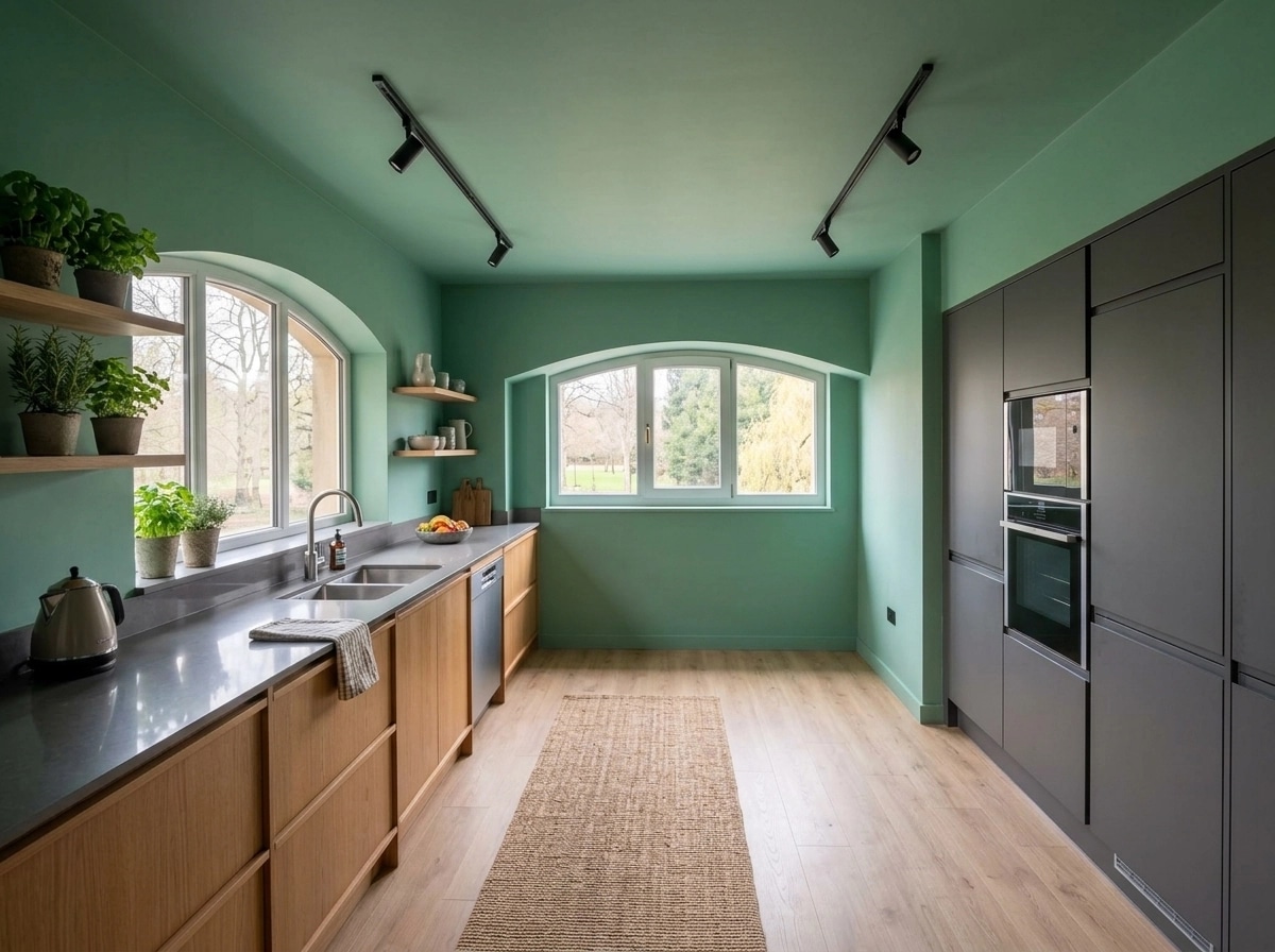 Kitchen interior in no_style style — photo by GenRoom AI