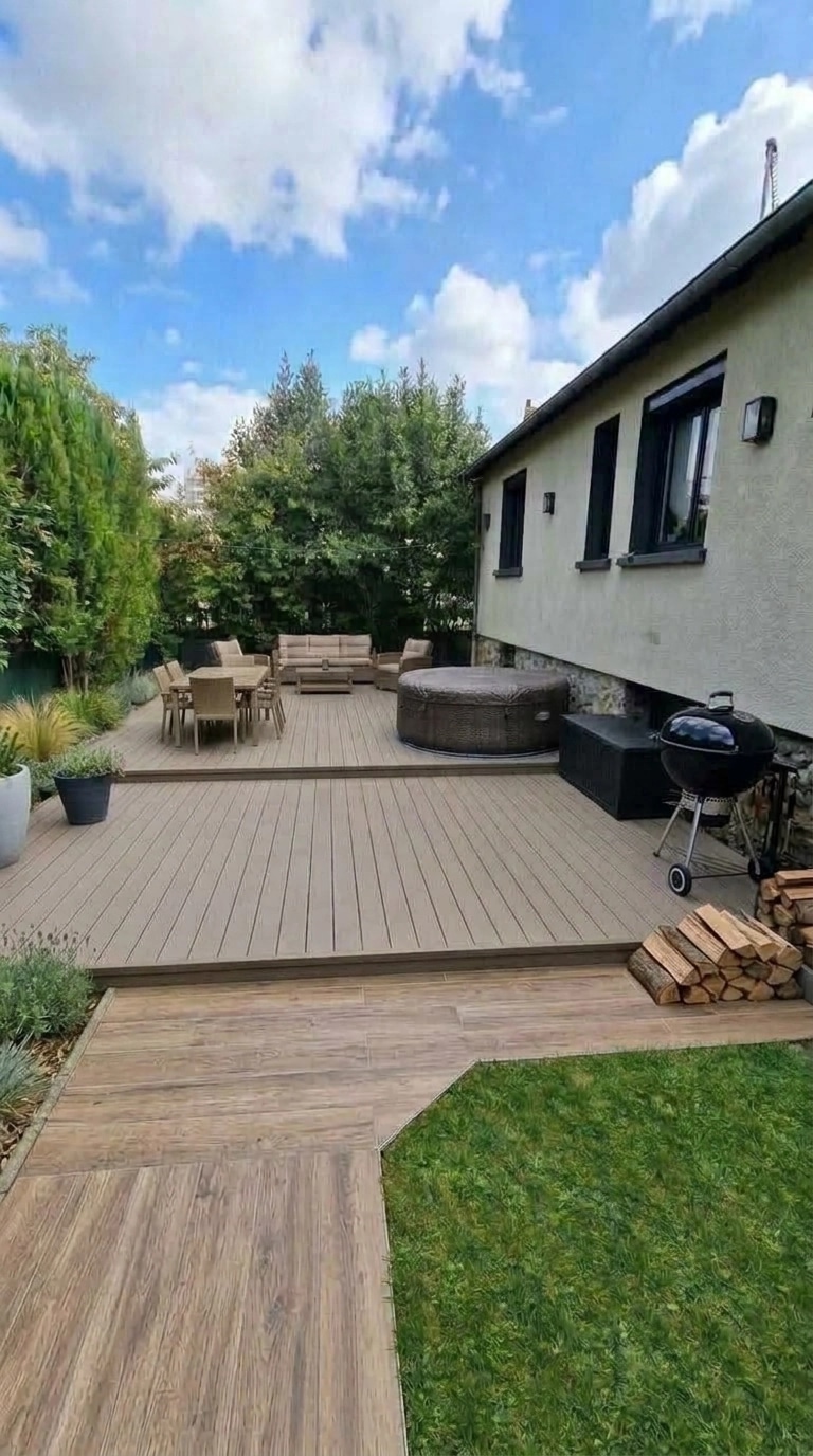 Yard design in no_style style — photo by GenRoom AI