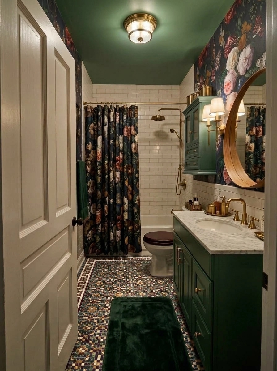 Bathroom interior in Classic style — photo by GenRoom AI