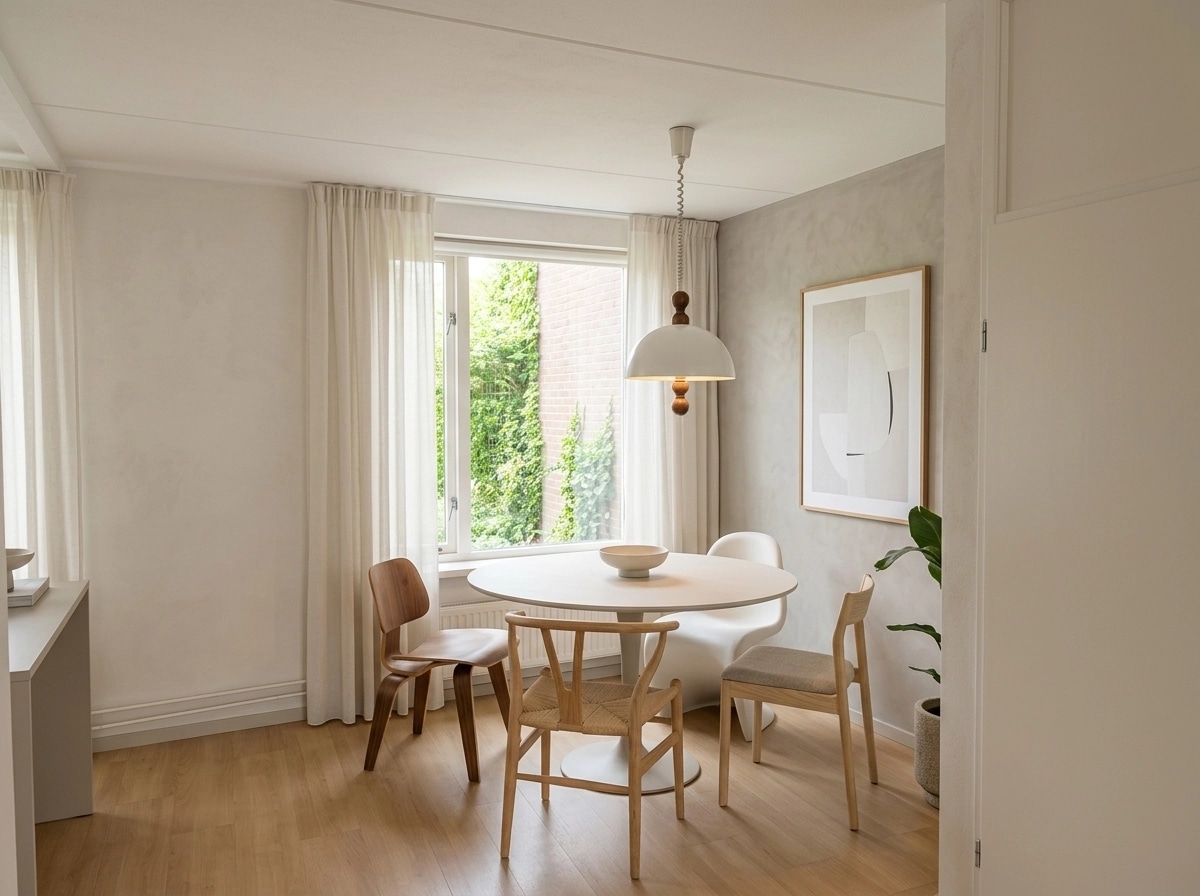 Interior design in Minimalism style — dining_room by GenRoom AI