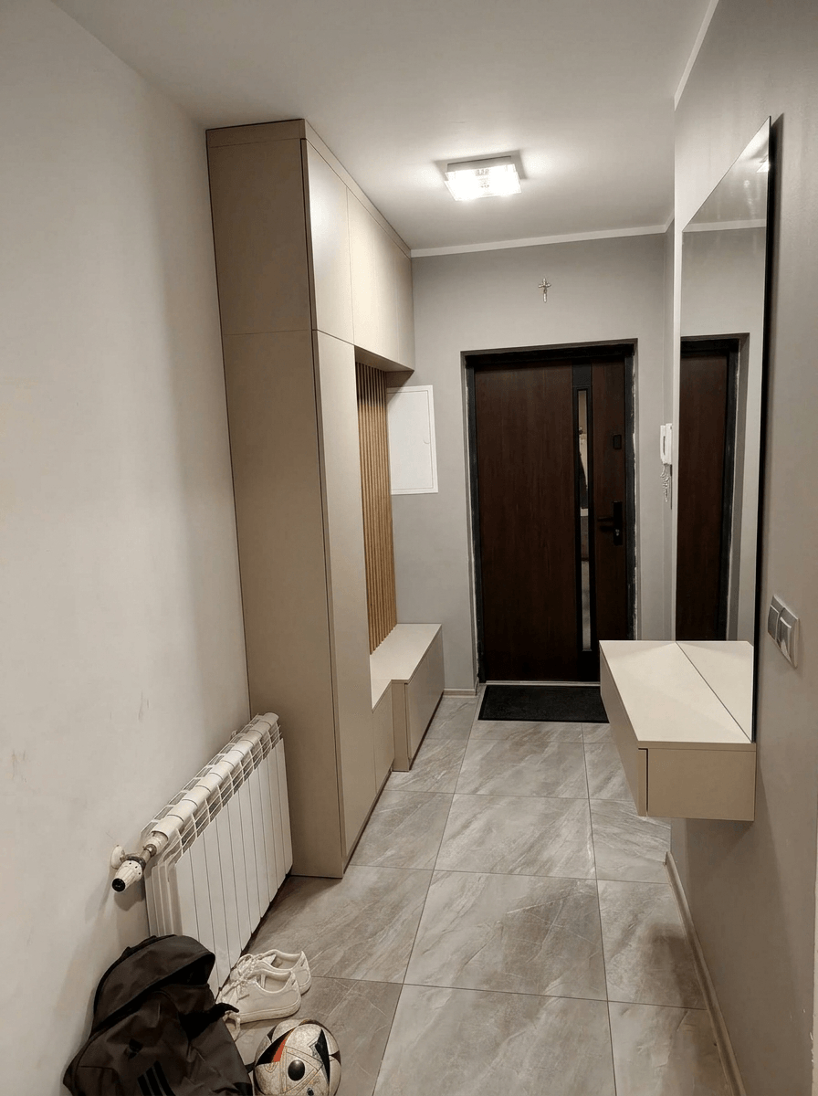 Hallway interior in no_style style — photo by GenRoom AI