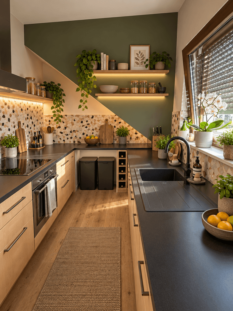 Kitchen interior in no_style style — photo by GenRoom AI