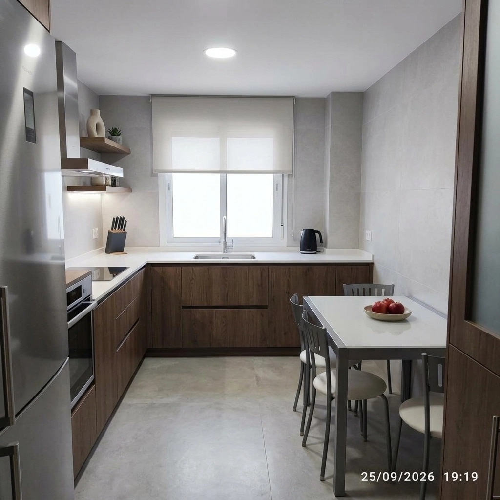 Kitchen interior in no_style style — photo by GenRoom AI