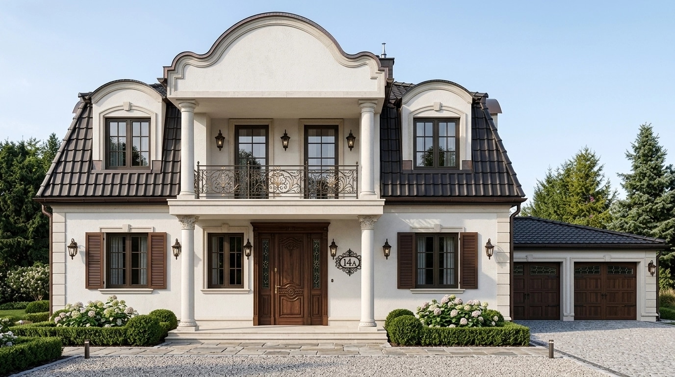 Facade design in Eclectic Facade style — Facade by GenRoom AI