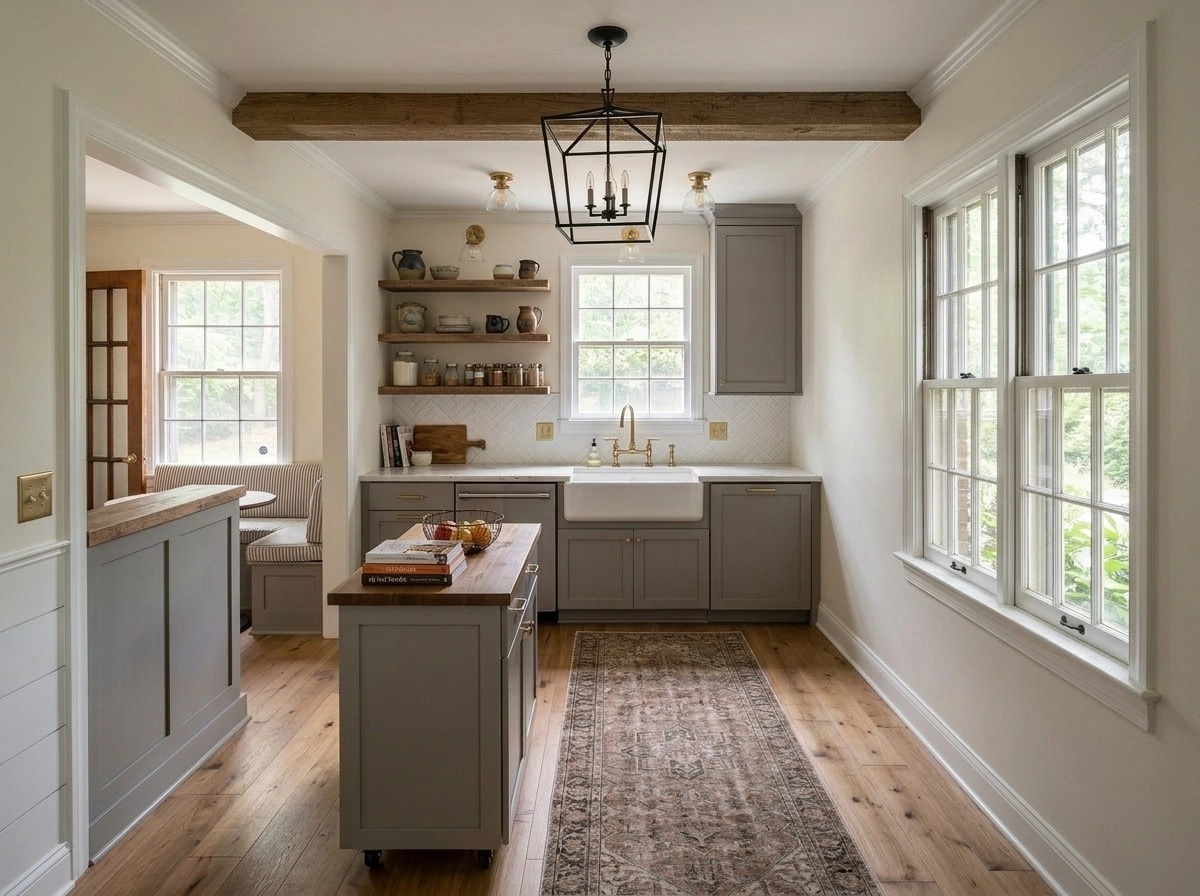 Modern Farmhouse Kitchen design — interior photo by GenRoom AI