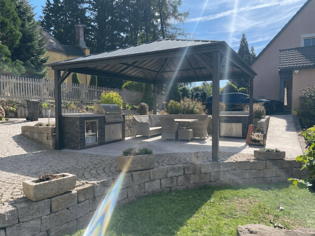Yard design in no_style style — photo by GenRoom AI