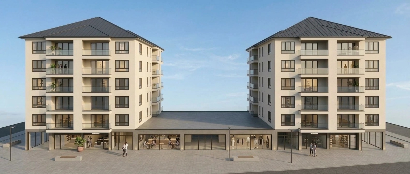 Minimalist Facade Facade design — facade photo by GenRoom AI