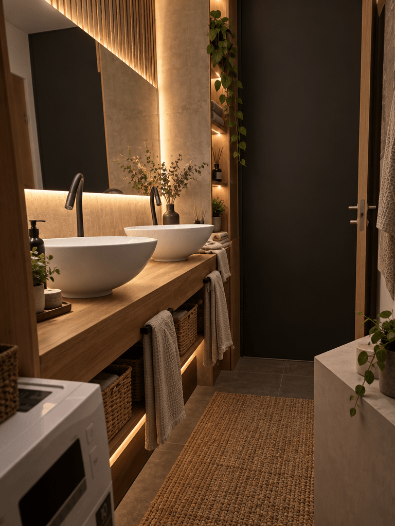 Bathroom interior in no_style style — photo by GenRoom AI