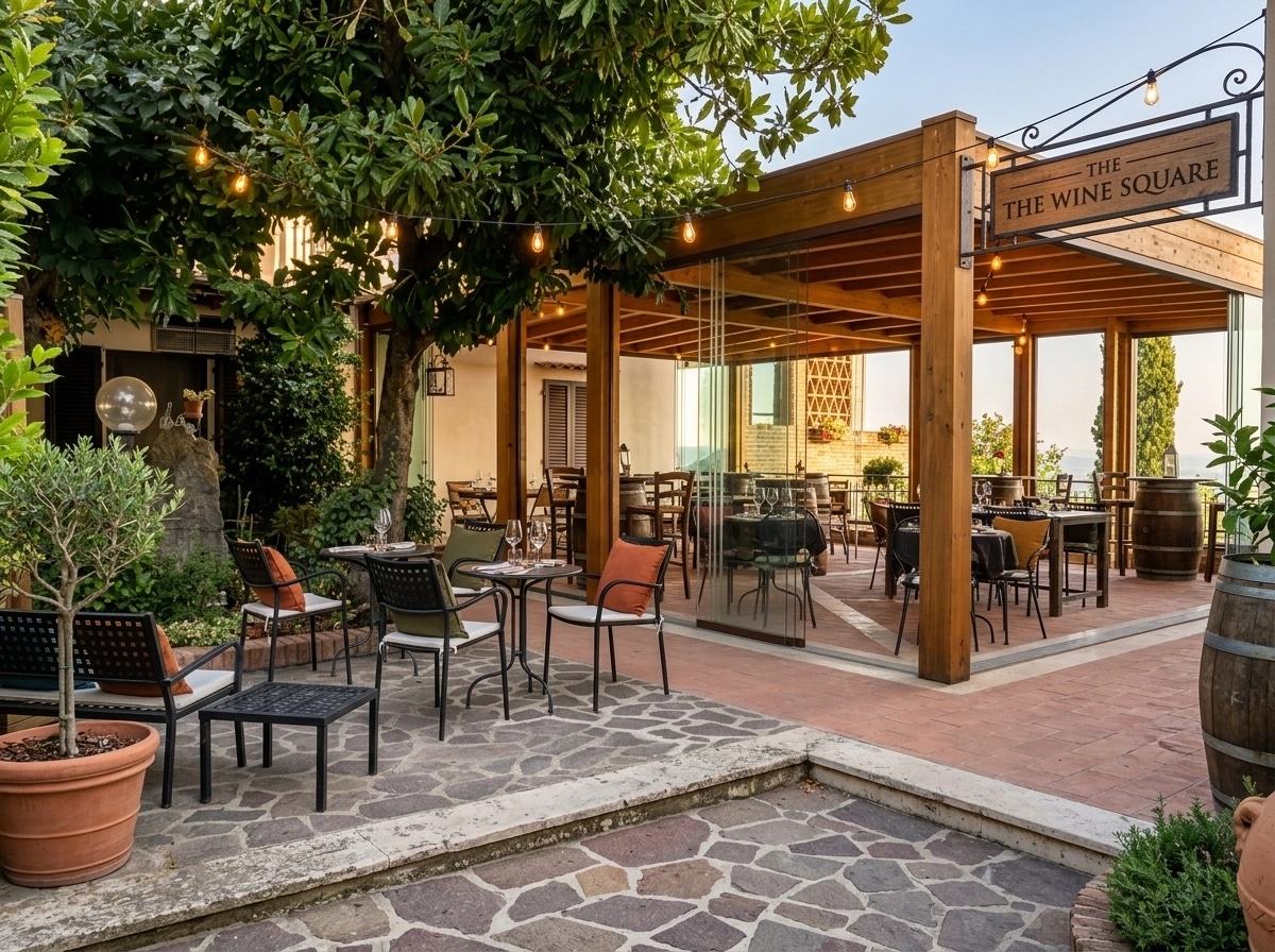 Landscape design in Mediterranean Yard style — Yard by GenRoom AI