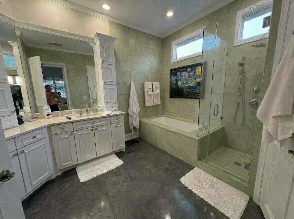 Bathroom interior in no_style style — photo by GenRoom AI