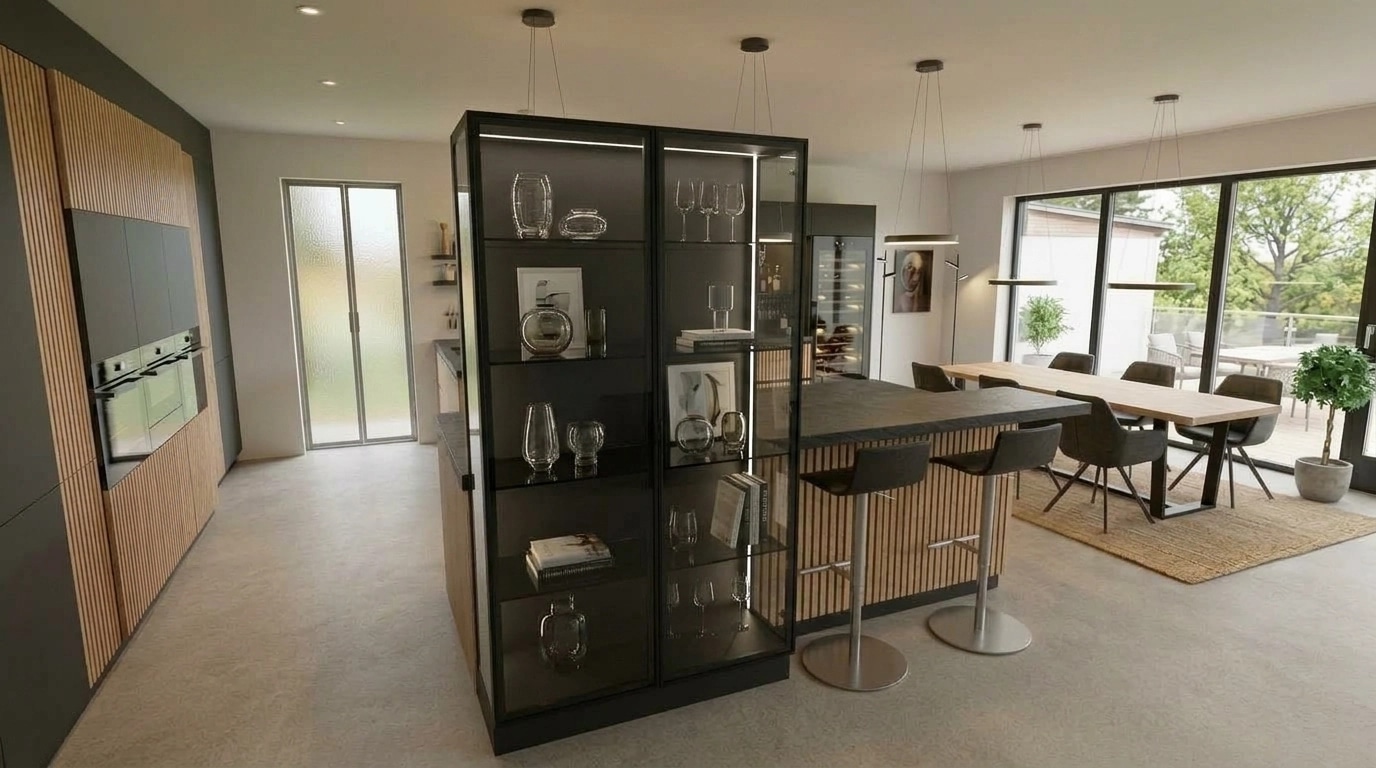 Kitchen interior in no_style style — photo by GenRoom AI