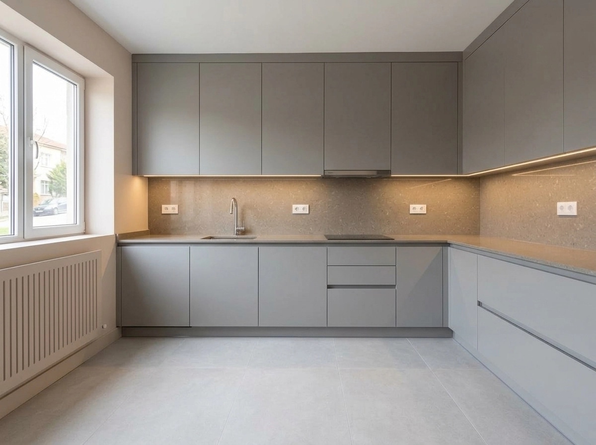 Kitchen interior in no_style style — photo by GenRoom AI