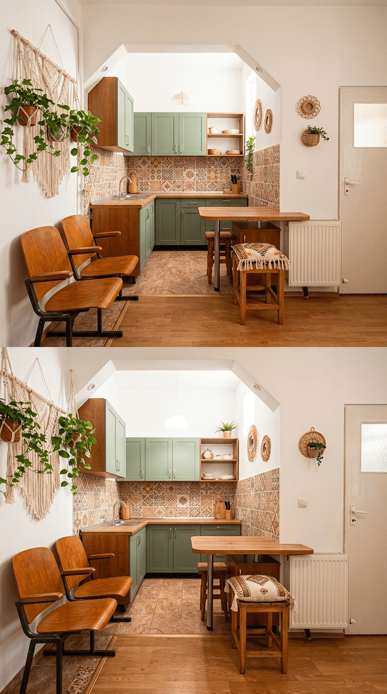 Bohemian Kitchen design — interior photo by GenRoom AI