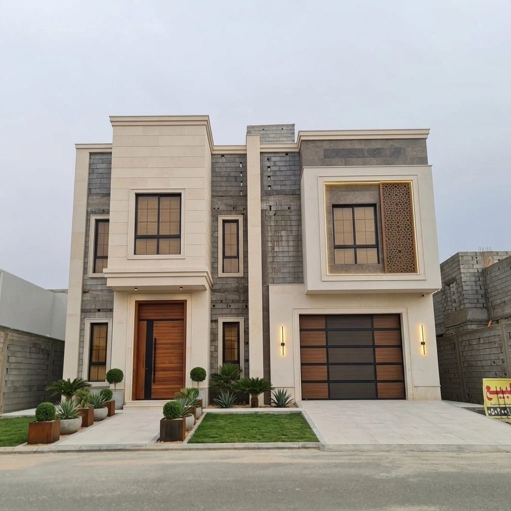 Facade design in Neoclassic Facade style — Facade by GenRoom AI