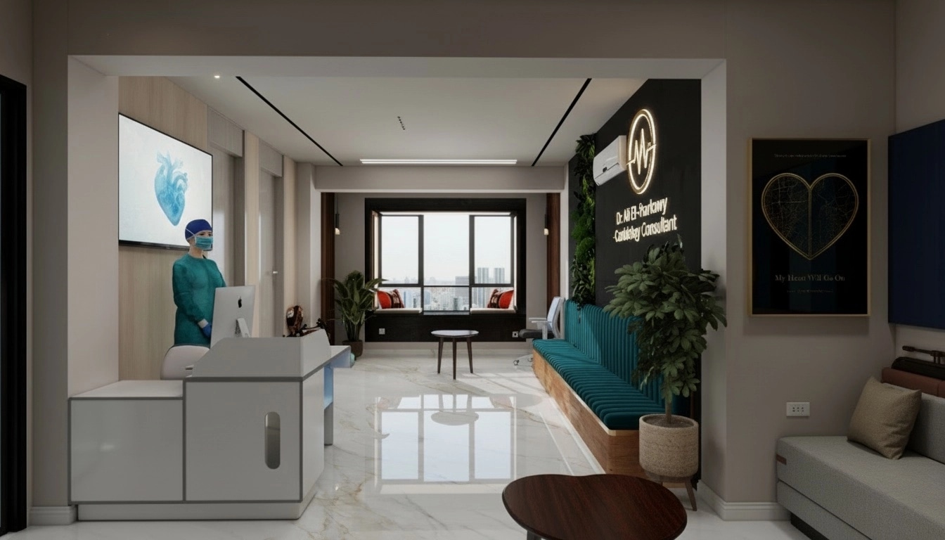 Interior design in Minimalism style — clinic by GenRoom AI