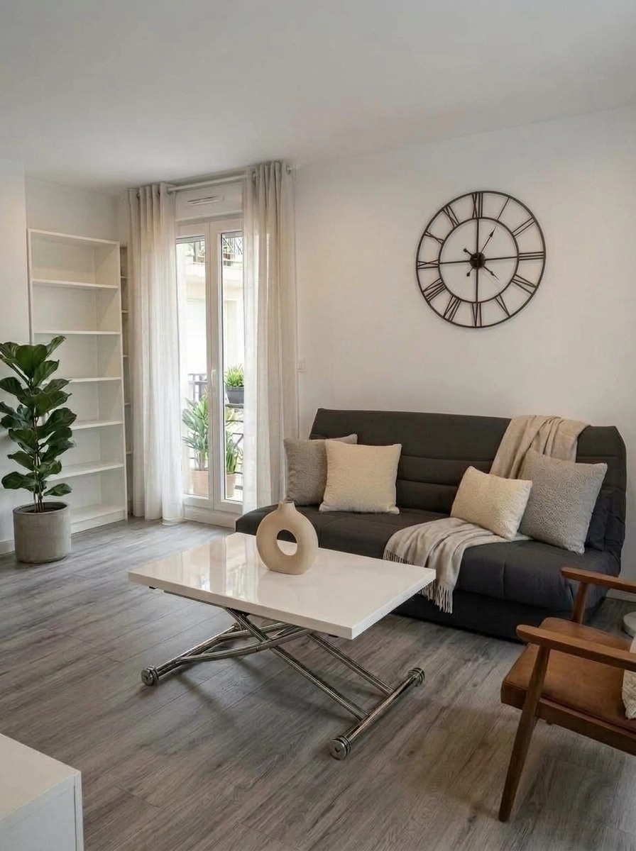 Interior design in Contemporary style — Living Room by GenRoom AI