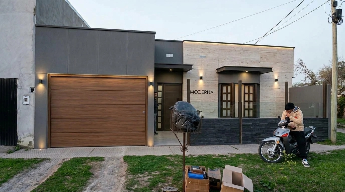 Contemporary Facade Facade design — facade photo by GenRoom AI