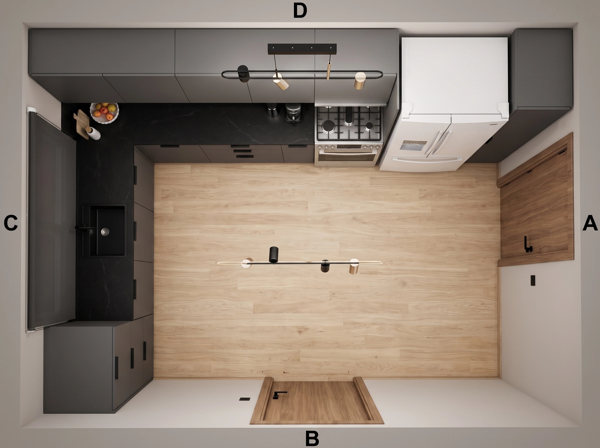 Interior design in Contemporary style — Living Room by GenRoom AI