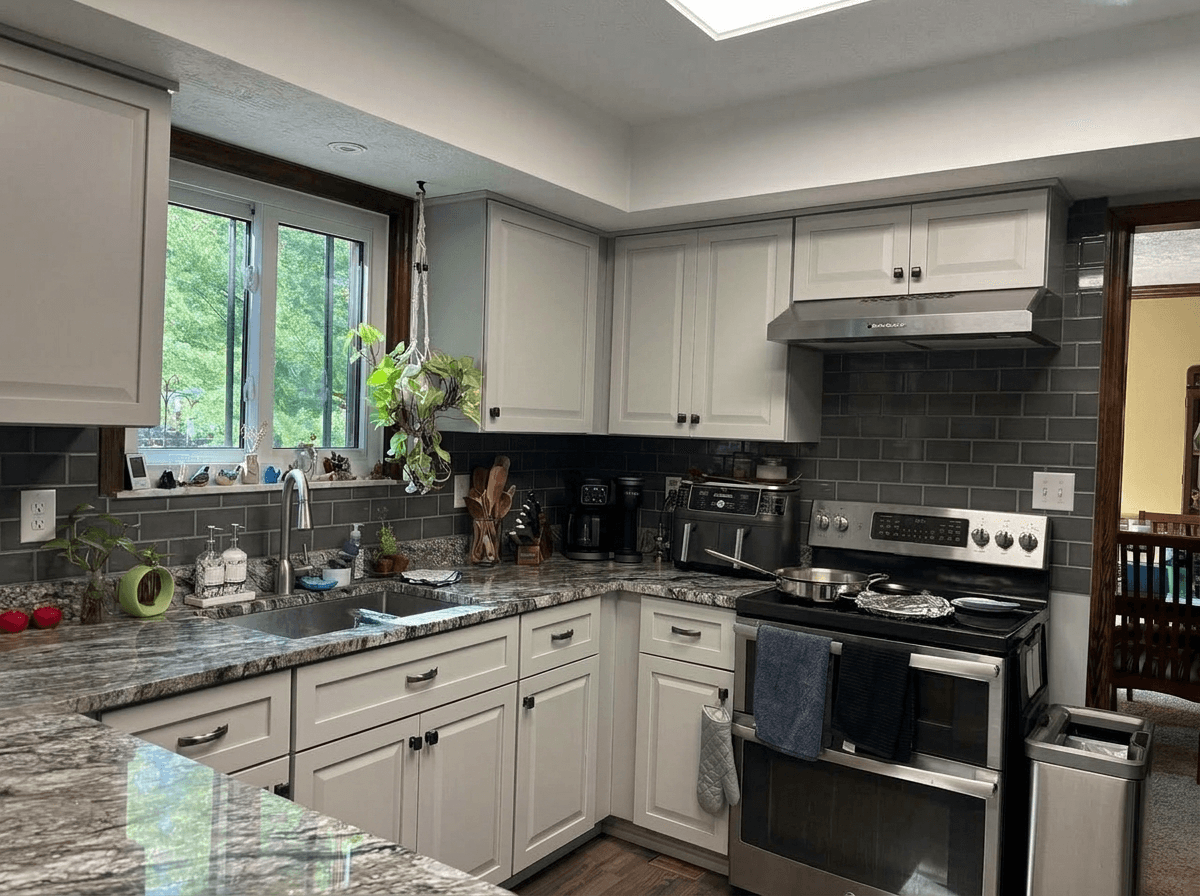 Kitchen interior in no_style style — photo by GenRoom AI