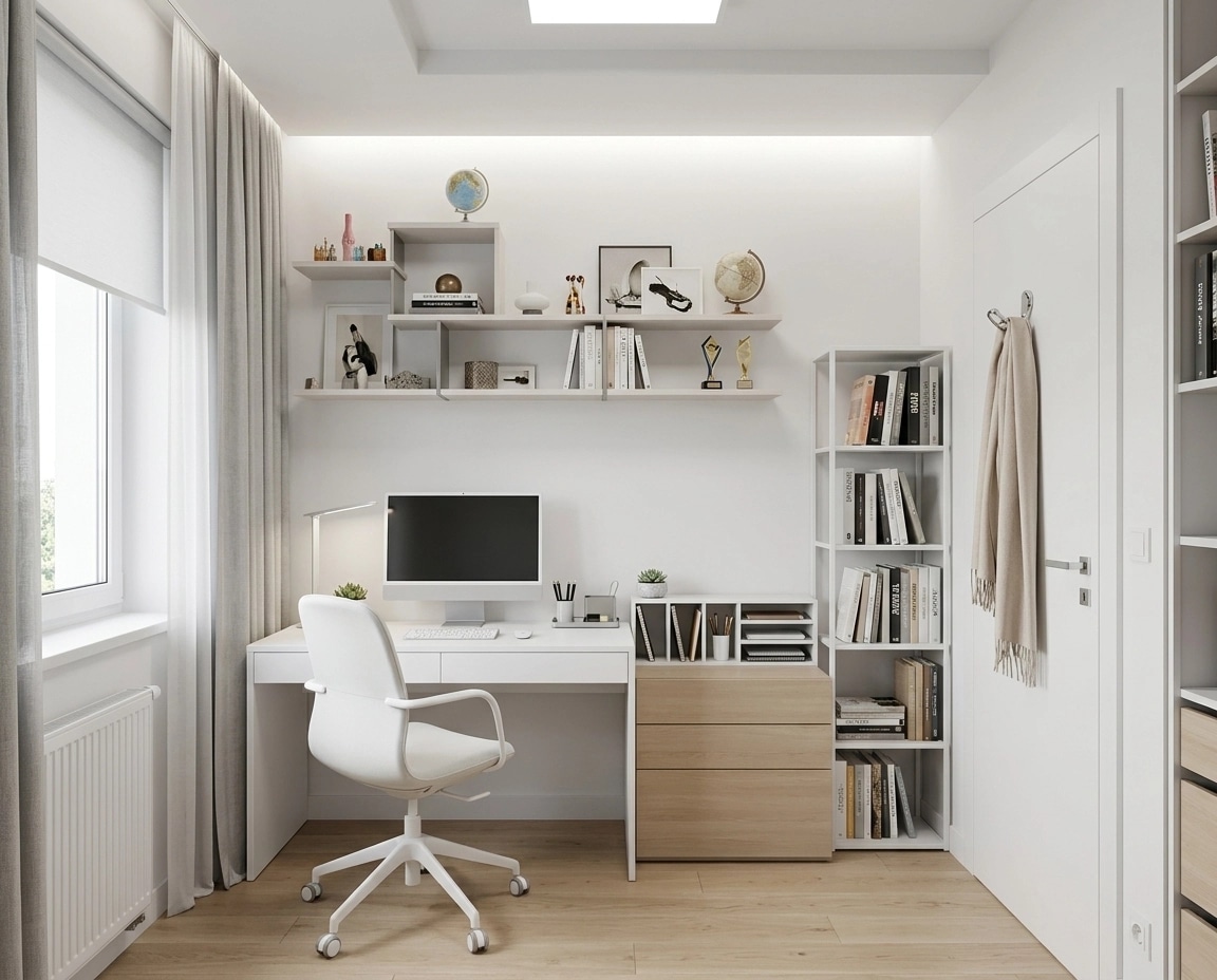 Interior design in Contemporary style — home_office by GenRoom AI