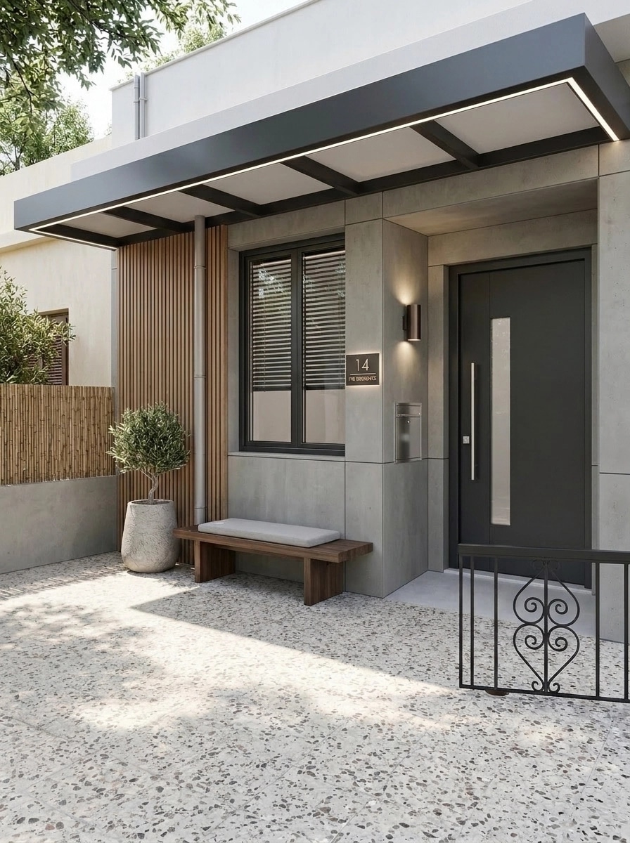 Contemporary Facade Façade design — facade photo by GenRoom AI