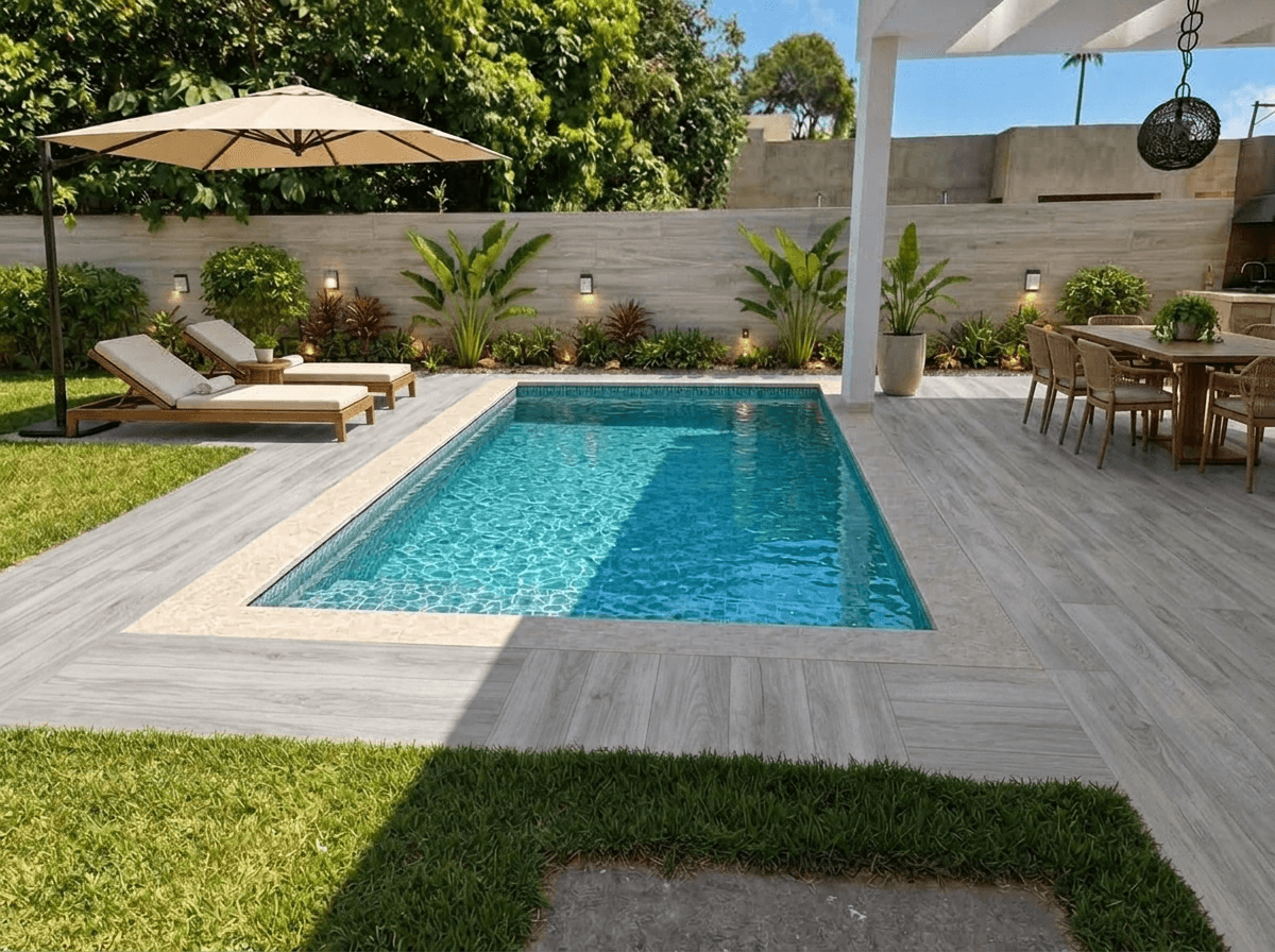 Yard design in no_style style — photo by GenRoom AI