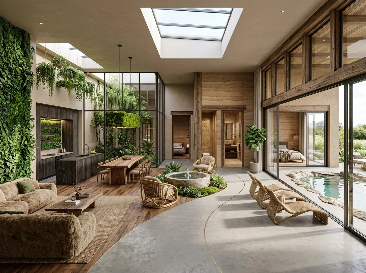 Interior design in Biophilic style — other by GenRoom AI