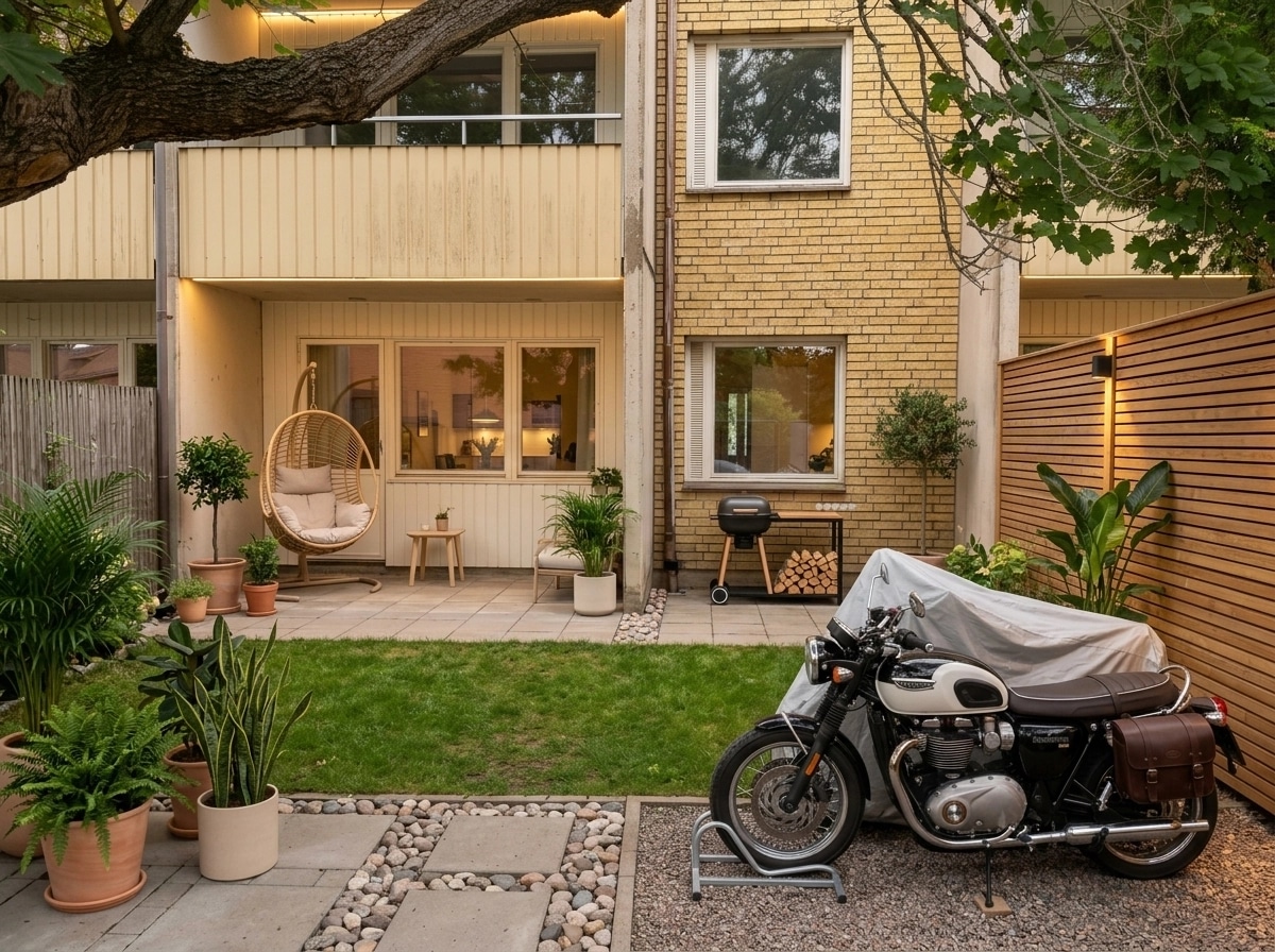 Interiördesign i stilen Scandinavian — terrace av GenRoom AI