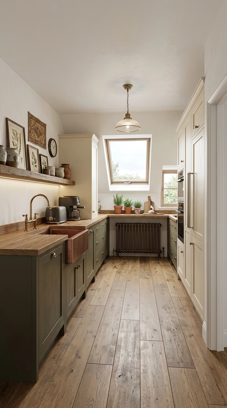 Kitchen interior in Modern Farmhouse style — photo by GenRoom AI