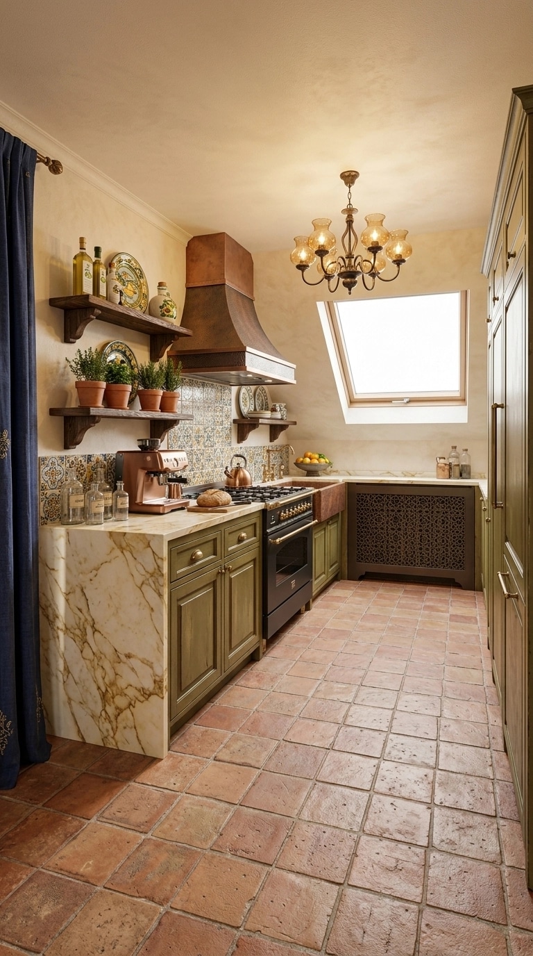 Mediterranean Kitchen design — interior photo by GenRoom AI