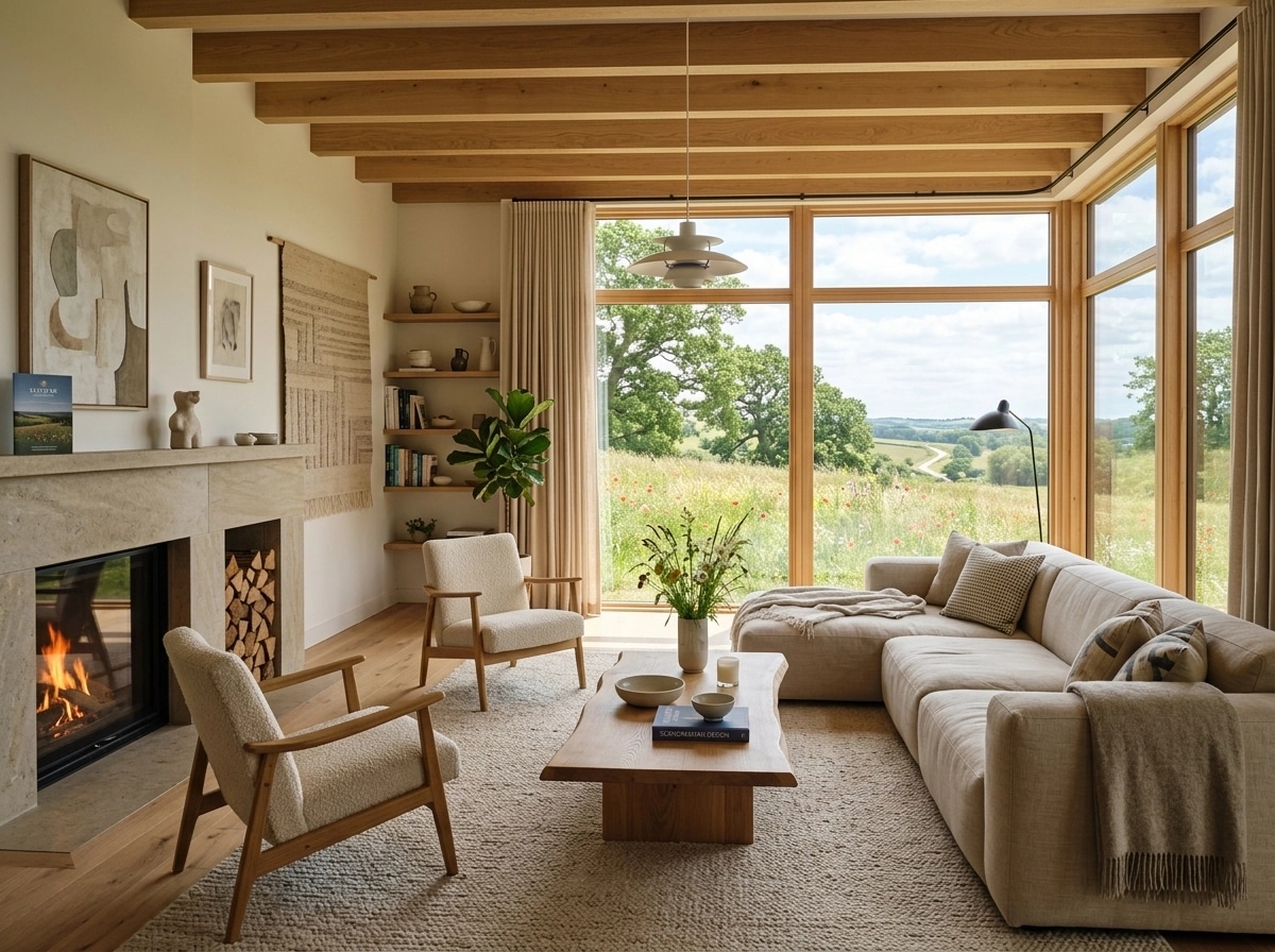Scandinavian Living Room design — interior photo by GenRoom AI