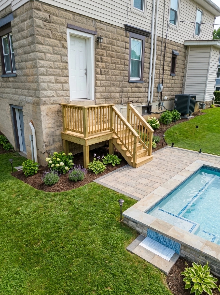 Yard design in no_style style — photo by GenRoom AI